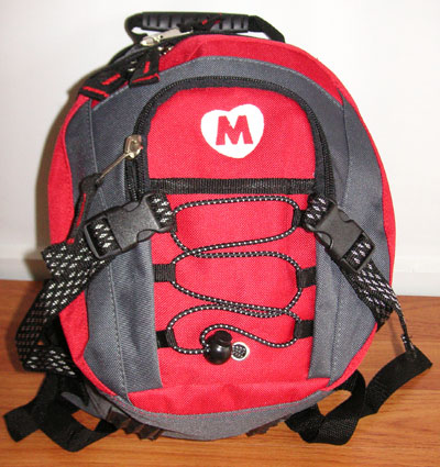Embroidered Heart Initial Backpacks by Passion Stitches - Product image.
